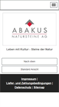 Mobile Screenshot of abakus.ch