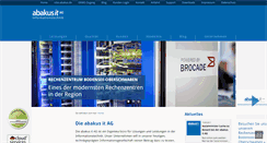 Desktop Screenshot of abakus.de